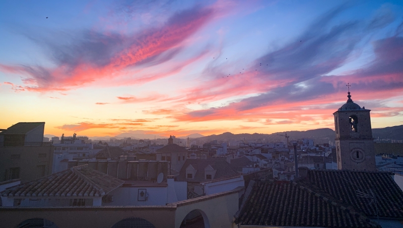 Malaga, Spain by artist Nick Chalhoub